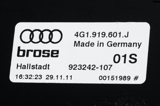 Instrument head-up display (HUD) til Audi A6 2011-2014 (Type IV, Fase 1) (C7) (C7) (VAG|4G1 919 601 J|)