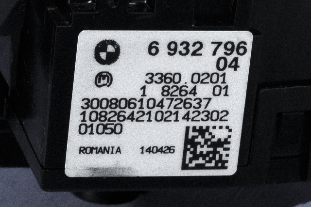 Bryter lys til BMW 1-Serie 2004-2011 (E81/E82/E87/E88) (E81/E82/E87/E88) (BMW|6 932 796|)