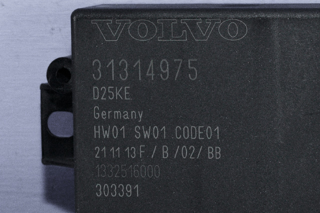 Styreenhet parkering til Volvo XC60 2014-2017 (Type I, Fase 2)  (VOLVO|31314975|)