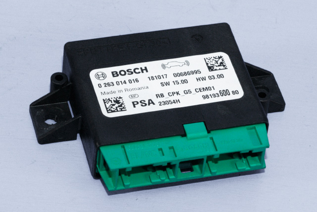 Styreenhet parkering til Peugeot Expert, 2016-->> (Type III) (BOSCH|0 263 014 016)