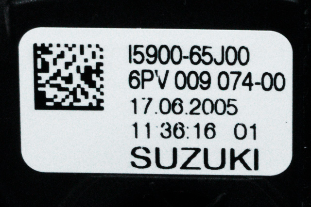 Pedal gass til Suzuki Grand Vitara 2005-2015 (Type III) (HELLA|6PV 009 074-00|I5900-65J00|)