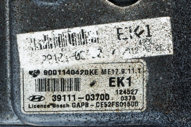 Styreenhet motor til Hyundai i20 2009-2014 (Type I) (HYUNDAI|39111-03700|)