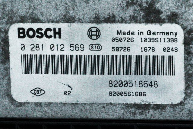 Styreenhet motor til Suzuki Grand Vitara 2005-2015 (Type III)  (BOSCH|0 281 012 569|)