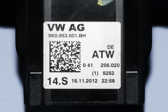 Bryter combi til VW Touran 2010-2015 (Type I, Fase 3) (VAG|5K0 953 501 BH|)