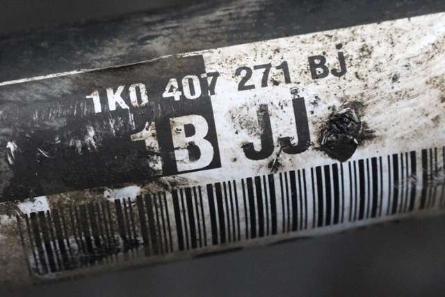 Drivaksel venstre foran, diesel/manuell til VW Touran 2010-2015 (Type I, Fase 3) (VAG|1K0 407 271 BJ|)