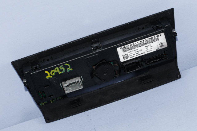 Varmeapparat betjening til BMW 3-Serie 2005-2011 (E90/E91/E92/E93) (E90/E91/E92/E93) (VDO|A2C53289382|64.11-9 162 984|)