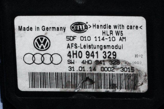 Styreenhet lys (LCM - Light Control Module) til VW Tiguan 2011-2016 (Type I, Fase 2)  (VAG|4H0 941 329|)