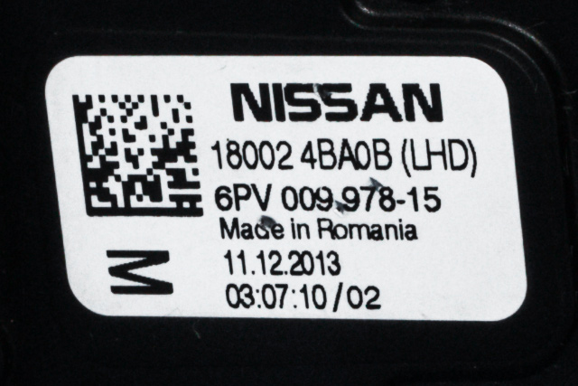 Pedal gass til Nissan Qashqai 2014-2021 (Type II) (HELLA|6PV 009 978-15|18002-4BA0B|)