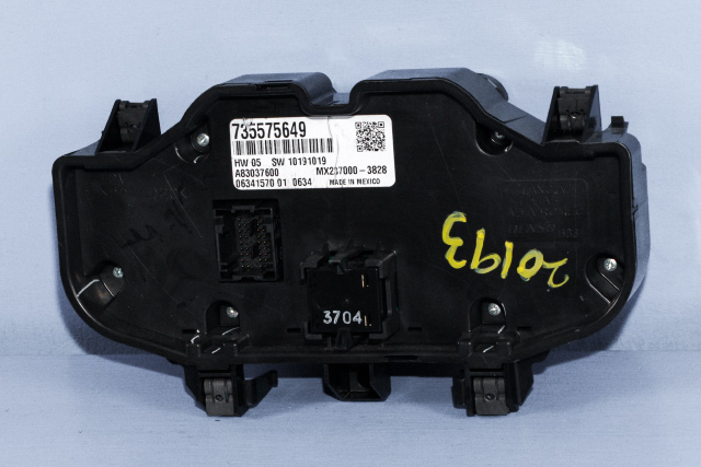 Varmeapparat betjening til Fiat Panda 2013-->> (Type III) (FIAT|735575649|)