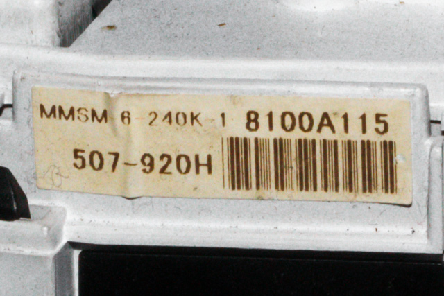 Instrumentpanel til Mitsubishi Outlander 2007-2010 (Type II, Fase 1) (MITSUBISHI|8100A115|)