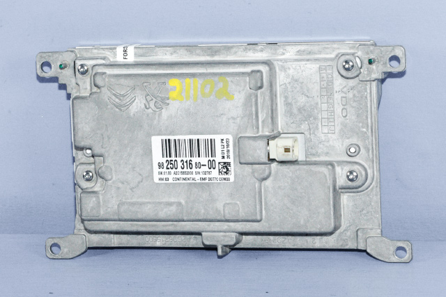 Bilstereo navigasjon skjerm til Peugeot Expert 2016-->> (Type III) (PEUGEOT|98 250316 80|)