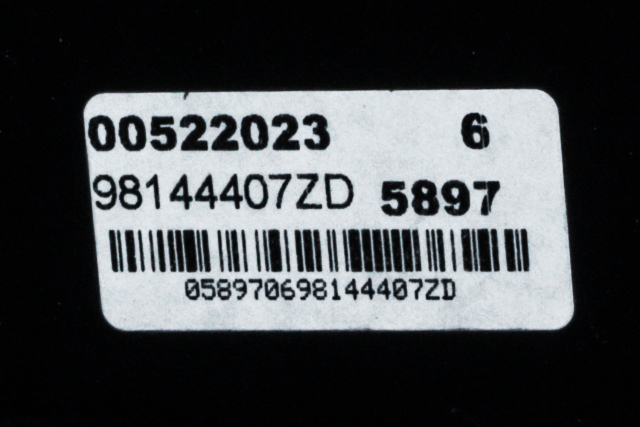Bryter ruteheis til Peugeot Expert 2016-->> (Type III)  (PEUGEOT|98 144407 ZD|)