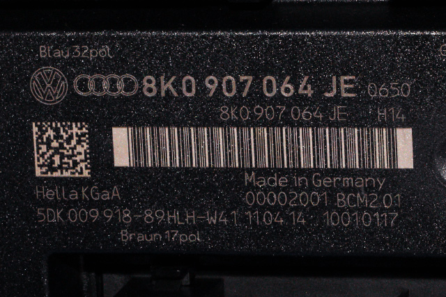Styreenhet comfort (BCM) til Audi Q5 2012-2017 (Type I, Fase 2)  (VAG|8K0 907 064 JE|)