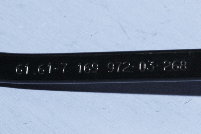 Viskerarm frontrute høyre til BMW 1-Serie 2004-2011 (E81/E82/E87/E88) (E81/E82/E87/E88) (BMW|61.61-7 169 972|)