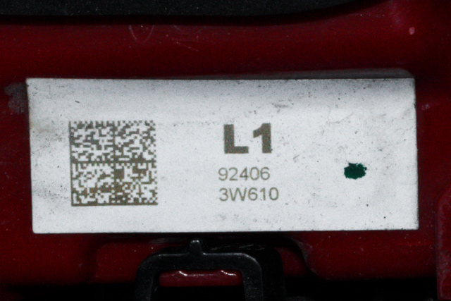Baklykt høyre indre til Kia Sportage 2010-2016 (Type III)  (KIA|92406-3W610|)