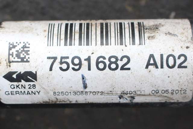 Drivaksel høyre foran, diesel/manuell til BMW X1 2009-2015 (E84) (E84) (BMW|7 591 682|)