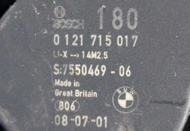Dynamo til BMW 1-Serie 2004-2011 (E81/E82/E87/E88) (E81/E82/E87/E88) (BOSCH|0 121 715 017|7 550 469. 180 AMP|)