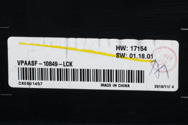 Instrumentpanel til Nissan Qashqai 2010-2014 (Type I, Fase 2)  (NISSAN|24810-BR50E|)