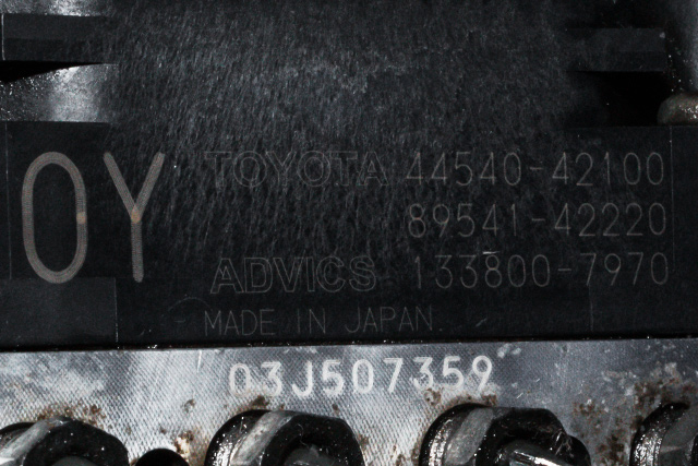 ABS sentral til Toyota RAV4 2006-2009 (Type III, Fase 1)  (ADVICS|133800-7970|44540-42100|)