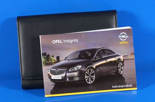Instruksjonsbok til Opel Insignia A, 2009-2014