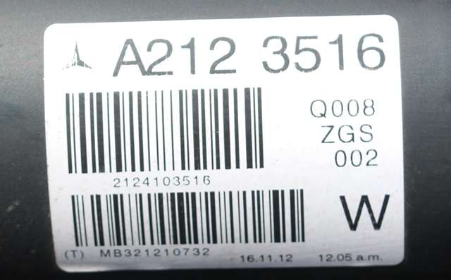 Mellomaksel bakre til Mercedes E-Klasse 2009-2013 (Fase 1) (W212) (W212) (MERCEDES|A 212 410 35 16|)