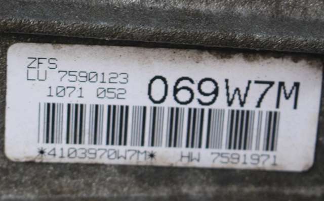 Girkasse 4WD komplett automat til BMW 3-Serie 2005-2011 (E90/E91/E92/E93) (E90/E91/E92/E93) (ZF|1071 052 069W7M|7 590 123. MED FORDELINGSKASSEN. MERKNAD|)