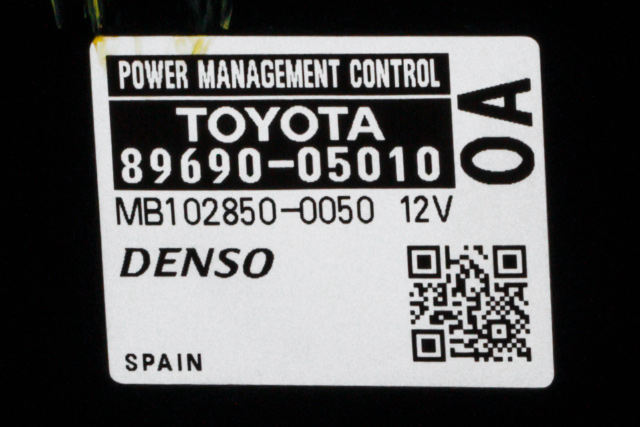Styreenhet diverse til Toyota Avensis 2009-2015 (Type III, Fase 1)  (TOYOTA|89690-05010|)
