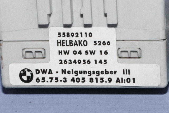 Sensor diverse til BMW X3 2003-2006 (Fase 1) (E83) (E83) (BMW|65.75-3 405 815|)