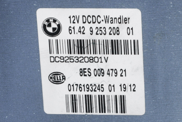 Styreenhet diverse til BMW X1 2009-2015 (E84) (E84) (BMW|61.42-9 253 208|)