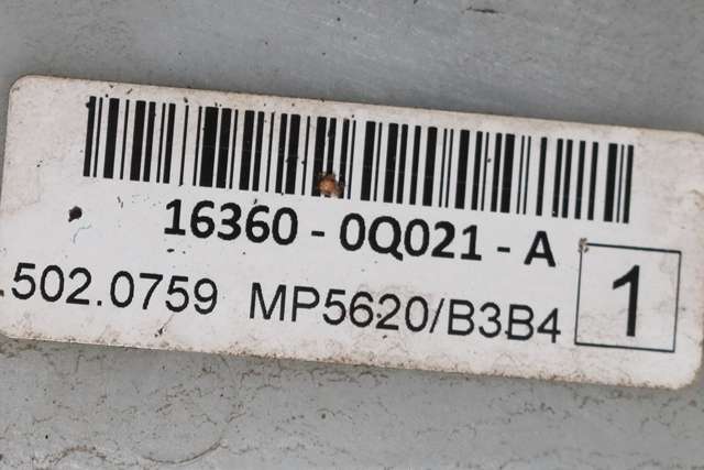 Kjølevifte til Toyota Aygo 2014-->> (Type II)  (TOYOTA|16360-0Q021-A|)