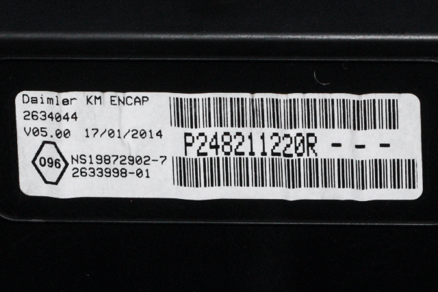 Instrumentpanel til Mercedes Citan 2012-2021 (W415) (W415) (SAGEM|19872902-7|2482 11220R|)