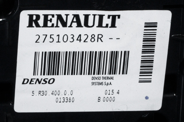 Varmeapparat betjening til Mercedes Citan 2012-2021 (W415) (W415) (RENAULT|2751 03428R|)