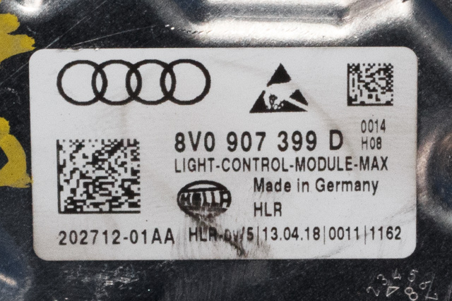 Styreenhet xenon/ballast til VW e-Golf 2017-2020 (Fase 2)  (VAG|8V0 907 399 D|)
