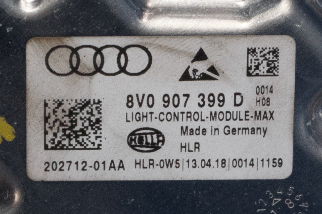 Styreenhet xenon/ballast til VW e-Golf 2017-2020 (Fase 2) (VAG|8V0 907 399 D|)