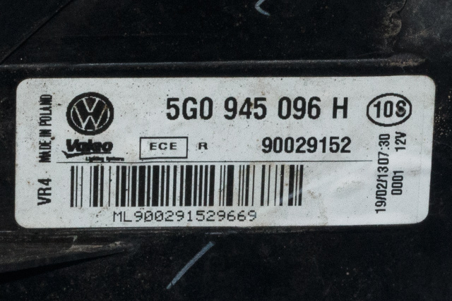 Baklykt høyre ytre til VW Golf VII 2012-2017 (Fase 1) (VAG|5G0 945 096 H|)