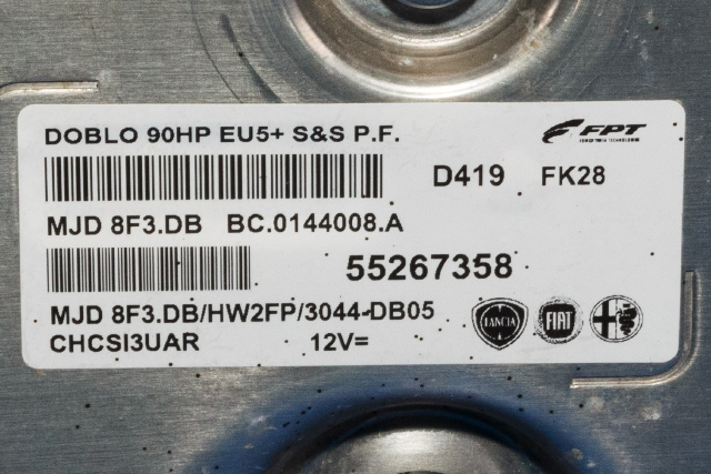 Styreenhet motor til Opel Combo D 2012-2018 (GM|55 267 358|)