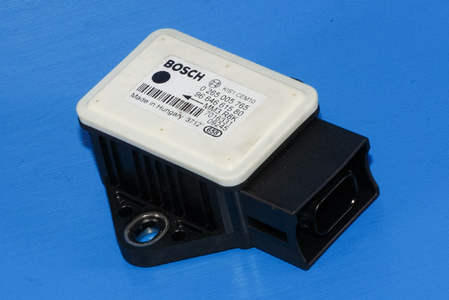 Sensor akselerasjonssensor/ESP DUO til Peugeot 3008, 2009-2016 (Type I)  (BOSCH|0 265 005 765)