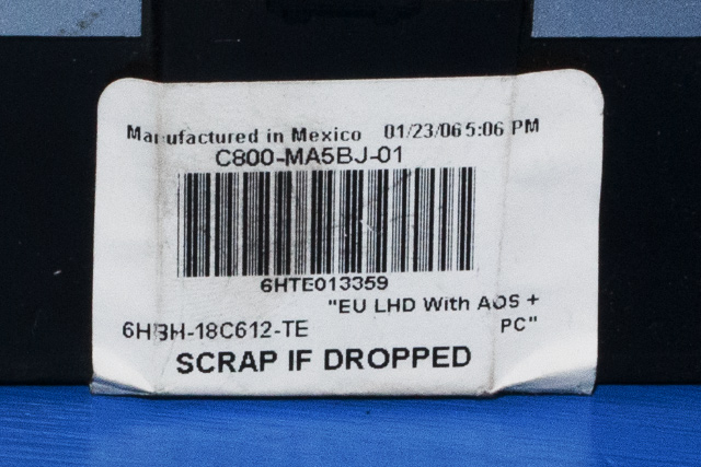 Varmeapparat betjening til Hyundai Santa Fe 2006-2009 (Type II, Fase 1) (HYUNDAI|97250-2B430|)