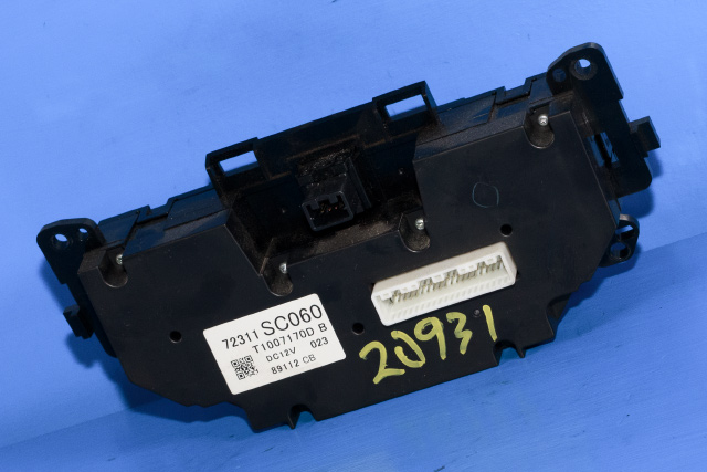 Varmeapparat betjening til Subaru Forester 2008-2013 (Type III)  (SUBARU|72311-SC060|)