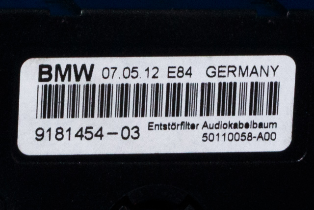 Antenne forsterker til BMW X1 2009-2015 (E84) (E84) (BMW|9 181 454|)