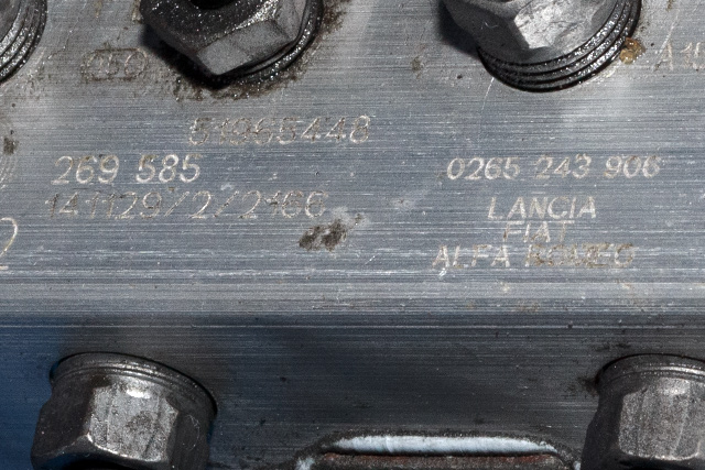 ABS sentral til Fiat Panda 2013-->> (Type III) (BOSCH|0 265 243 906|51965448|)