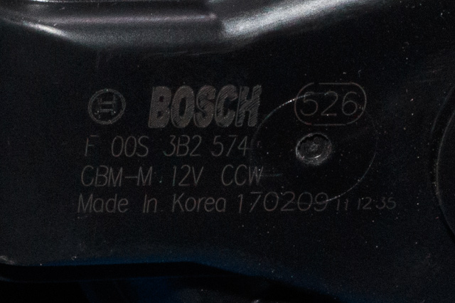 Varmeapparat motor til Tesla Model S 2016-2021 (Fase 2) (BOSCH|F 00S 3B2 574|)