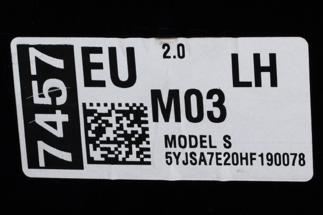 Styreenhet autopilot til Tesla Model S 2016-2021 (Fase 2) (TESLA|1078321-00-G|)