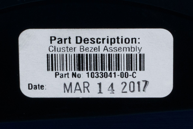 Dashbord diverse til Tesla Model S 2016-2021 (Fase 2)  (TESLA|1033041-00-C|)