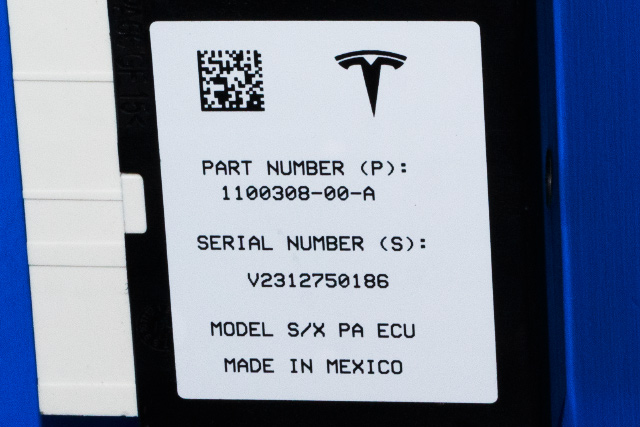 Styreenhet diverse til Tesla Model S 2016-2021 (Fase 2)  (TESLA|1100308-00-A|)