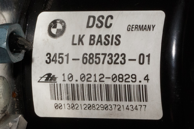 ABS sentral til BMW 3-Serie 2012-2018 (F30/F31/F34) (F30/F31/F34) (BMW|34.51-6 857 323|6 857 324|)