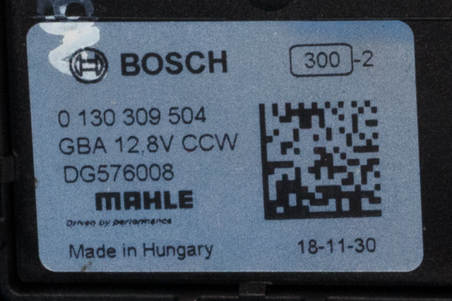 Varmeapparat motor til Volvo V90 / V90 CC / S90 2016-->>  (BOSCH|0 130 309 504|)