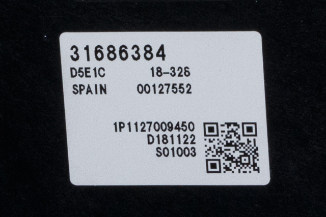 Styreenhet girkasse, hybrid til Volvo V90 / V90 CC / S90 2016-->>  (VOLVO|31686384|)