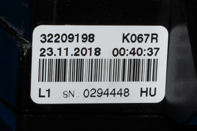 Sikringsboks til Volvo V90 / V90 CC / S90 2016-->>  (VOLVO|32209198|)