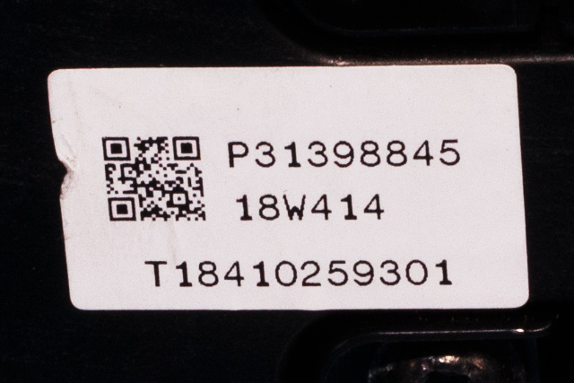 Bilstereo betjeningspanel til Volvo V90 / V90 CC / S90 2016-->>  (VOLVO|P31398845|)